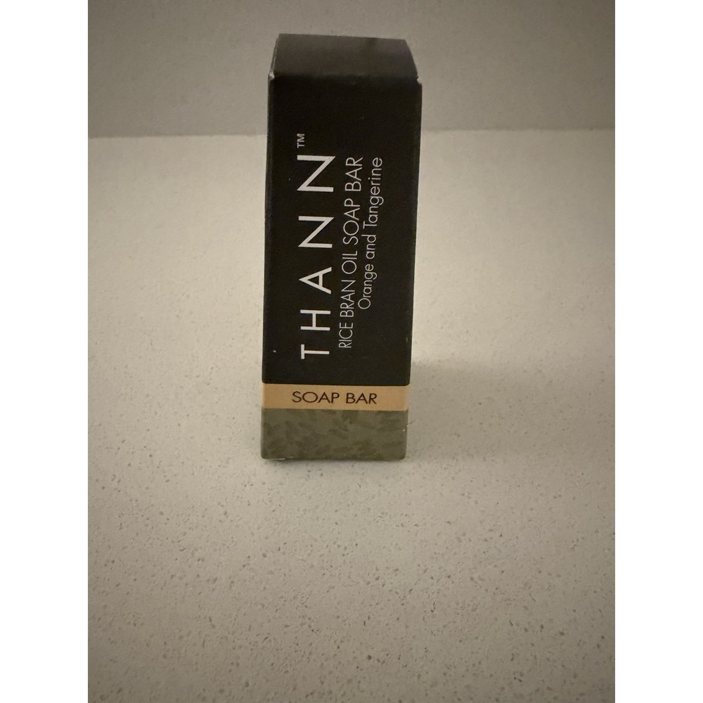 Thann Rice Bran Oil Soap Bar Orange & Tangerine Travel Size Aromatic Wood - NIB